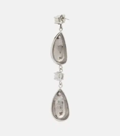 Magda Butrym Crystal-embellished drop earrings | Thumbnail 3