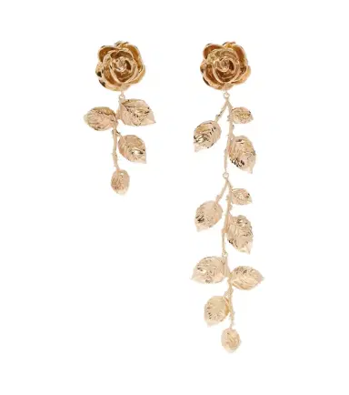 Magda Butrym Floral gold-plated drop earrings | Thumbnail 1