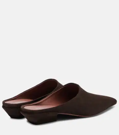 Paris Texas Belle 25 suede mules | Thumbnail 2 Paris Texas Belle 25 suede mules | Thumbnail 2