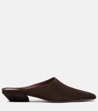 Paris Texas Belle 25 suede mules | Thumbnail 3 Paris Texas Belle 25 suede mules | Thumbnail 3