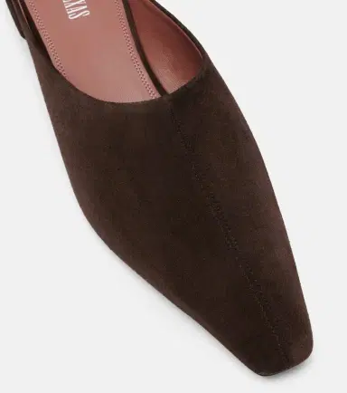 Paris Texas Belle 25 suede mules | Thumbnail 4 Paris Texas Belle 25 suede mules | Thumbnail 4