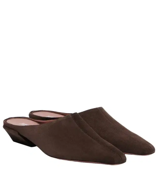 Paris Texas Belle 25 suede mules
