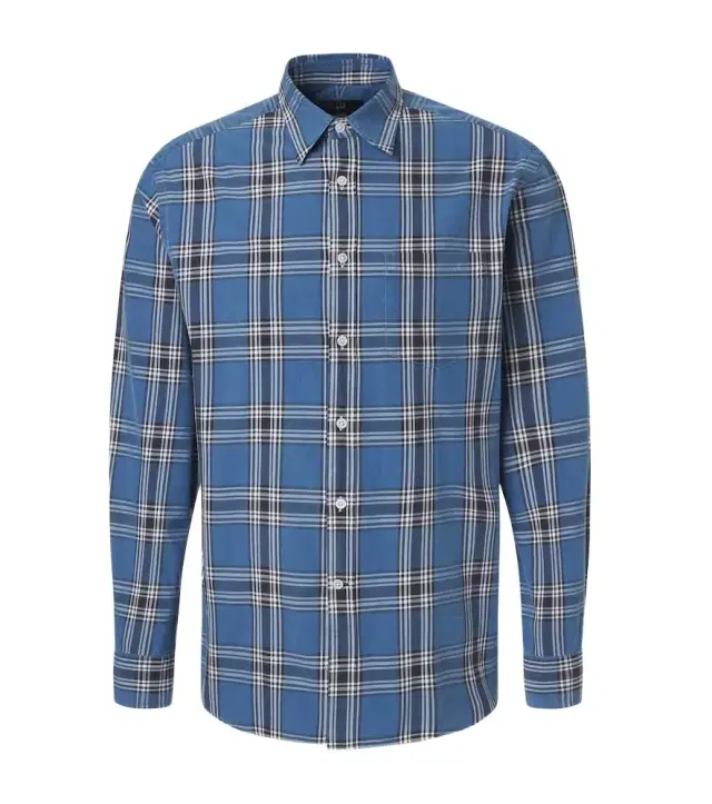Plaid cotton shirt