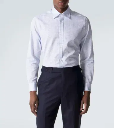 dunhill Checked cotton shirt | Thumbnail 4 dunhill Checked cotton shirt | Thumbnail 4