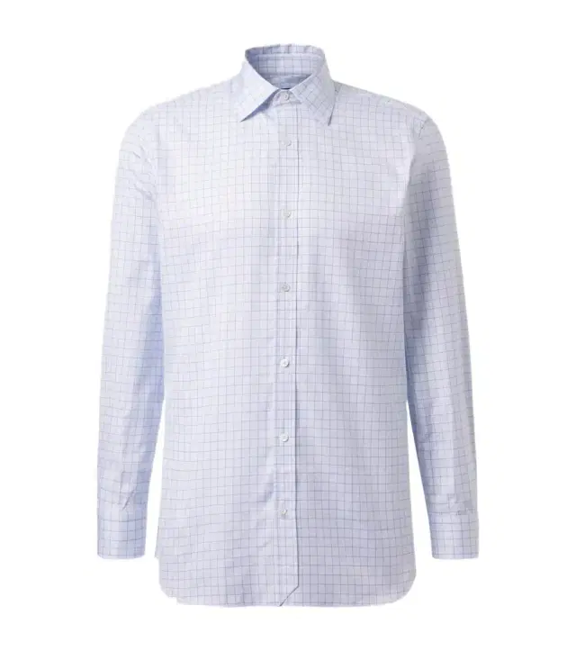 Checked cotton shirt