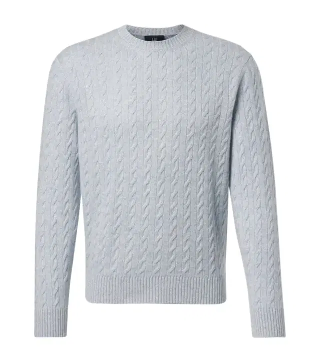 dunhill Cable-knit cashmere and linen sweater