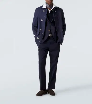 dunhill Cashmere and linen sweater | Thumbnail 2