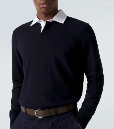 dunhill Cashmere and linen sweater | Thumbnail 4