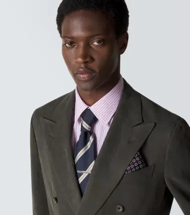 dunhill Striped silk tie | Thumbnail 3
