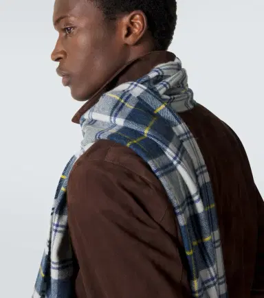 dunhill Tartan cashmere scarf | Thumbnail 3