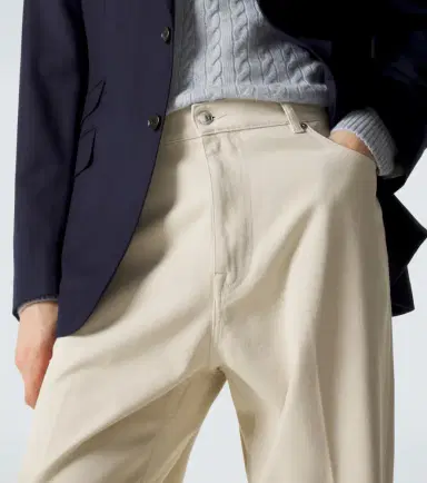dunhill Cotton straight pants | Thumbnail 3 dunhill Cotton straight pants | Thumbnail 3