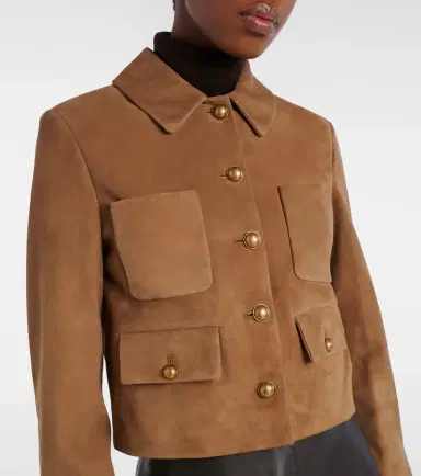 Altuzarra Suede jacket | Thumbnail 3 Altuzarra Suede jacket | Thumbnail 3