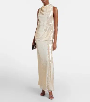 Altuzarra Linnie sequined maxi skirt | Thumbnail 3 Altuzarra Linnie sequined maxi skirt | Thumbnail 3