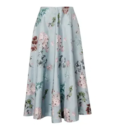 Altuzarra Varda floral silk midi skirt | Thumbnail 1