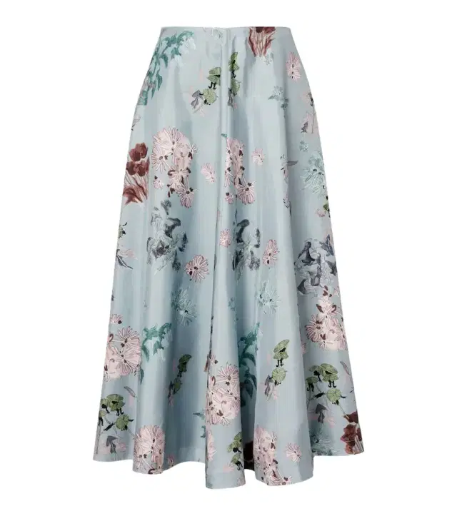 Altuzarra Varda floral silk midi skirt