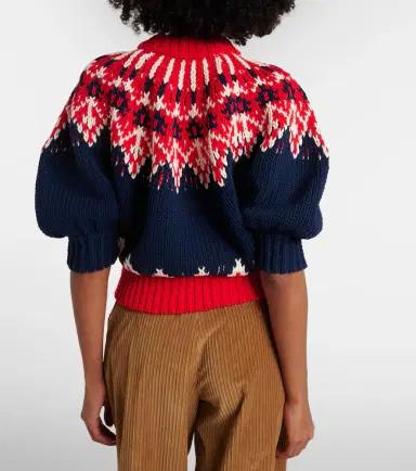 Altuzarra Marty Fair Isle cotton sweater | Thumbnail 2 Altuzarra Marty Fair Isle cotton sweater | Thumbnail 2