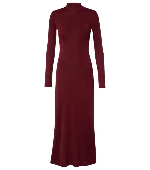 Jersey midi dress