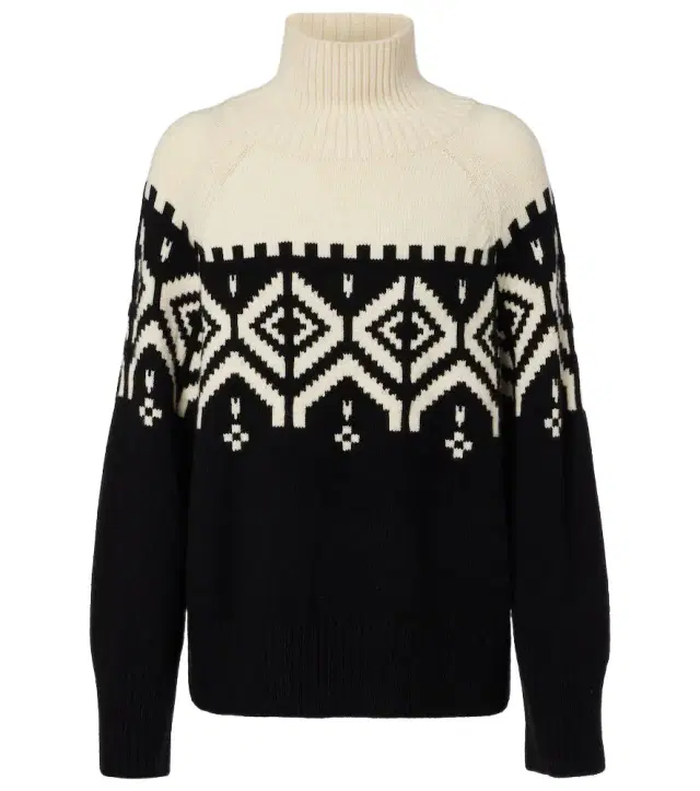 Altuzarra Hamilton Fair Isle wool turtleneck sweater