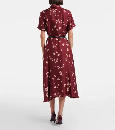Altuzarra Belted printed silk shirt dress | Thumbnail 3