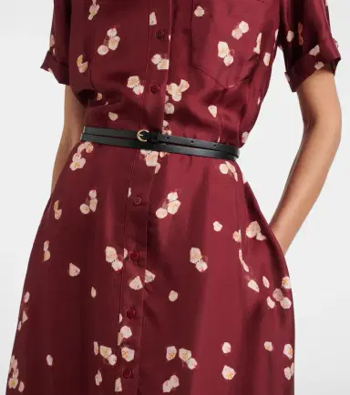 Altuzarra Belted printed silk shirt dress | Thumbnail 5