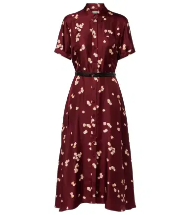 Altuzarra Belted printed silk shirt dress | Thumbnail 1