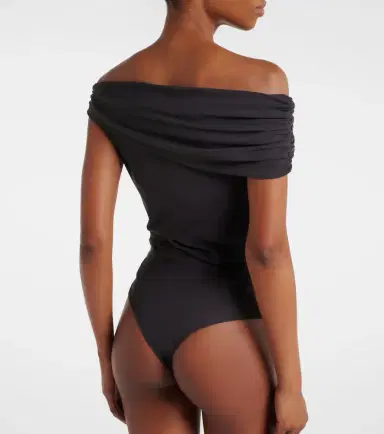 AGOLDE Sherilyn off-shoulder bodysuit | Thumbnail 4