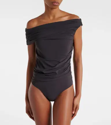 AGOLDE Sherilyn off-shoulder bodysuit | Thumbnail 5