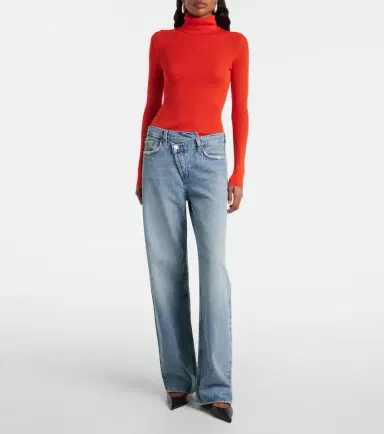 Agolde Arc Criss Cross wide-leg jeans | Thumbnail 4 Agolde Arc Criss Cross wide-leg jeans | Thumbnail 4