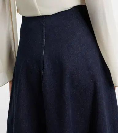 Altuzarra Varda denim midi skirt | Thumbnail 3 Altuzarra Varda denim midi skirt | Thumbnail 3