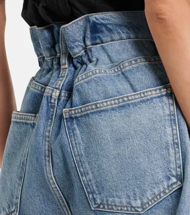 AGOLDE Lyonne denim shorts | Thumbnail 3