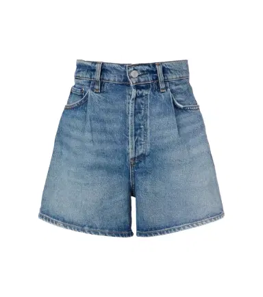 AGOLDE Lyonne denim shorts | Thumbnail 1