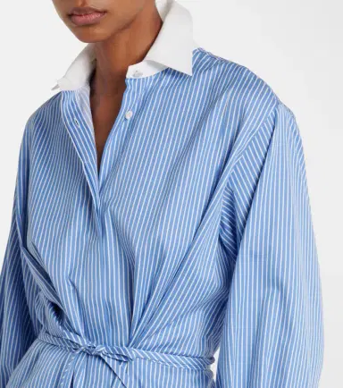 Altuzarra Floyd pinstripe cotton poplin shirt dress | Thumbnail 3 Altuzarra Floyd pinstripe cotton poplin shirt dress | Thumbnail 3