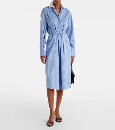 Altuzarra Floyd pinstripe cotton poplin shirt dress | Thumbnail 5 Altuzarra Floyd pinstripe cotton poplin shirt dress | Thumbnail 5