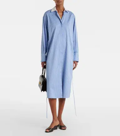 Altuzarra Floyd pinstripe cotton poplin shirt dress | Thumbnail 6 Altuzarra Floyd pinstripe cotton poplin shirt dress | Thumbnail 6