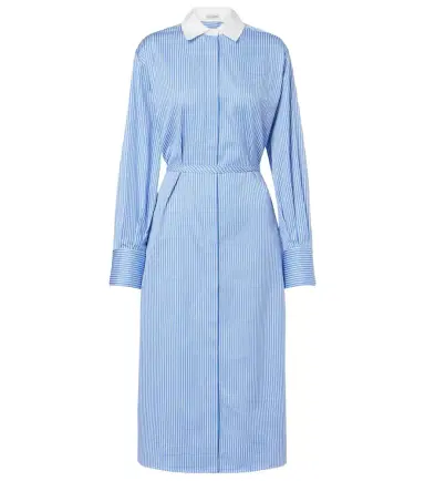 Altuzarra Floyd pinstripe cotton poplin shirt dress | Thumbnail 1 Altuzarra Floyd pinstripe cotton poplin shirt dress | Thumbnail 1