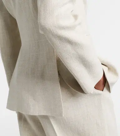 Altuzarra Fenice linen-blend blazer | Thumbnail 4
