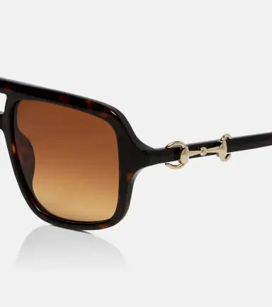 Gucci Horsebit aviator sunglasses | Thumbnail 2
