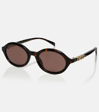 Gucci Signoria oval sunglasses | Thumbnail 3