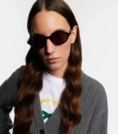 Gucci Signoria oval sunglasses | Thumbnail 4