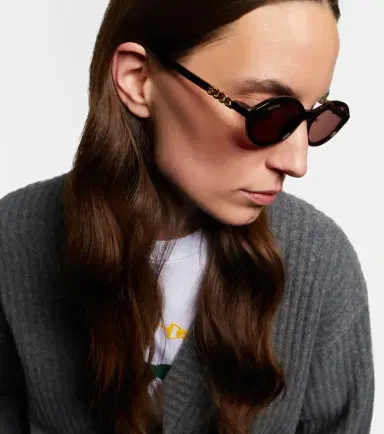 Gucci Signoria oval sunglasses | Thumbnail 5