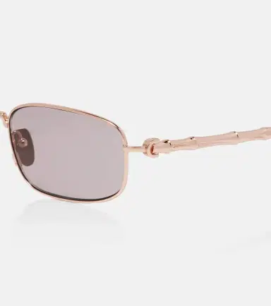 Gucci Bamboo rectangular sunglasses | Thumbnail 3