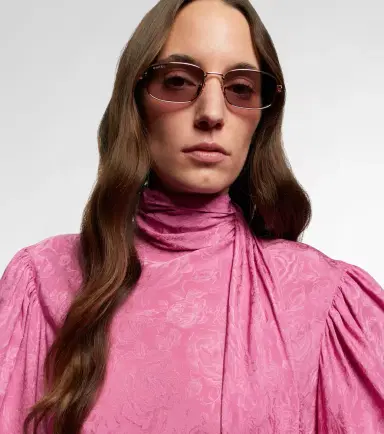 Gucci Bamboo rectangular sunglasses | Thumbnail 4