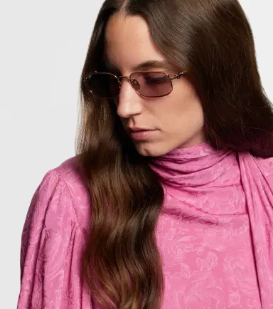 Gucci Bamboo rectangular sunglasses | Thumbnail 5