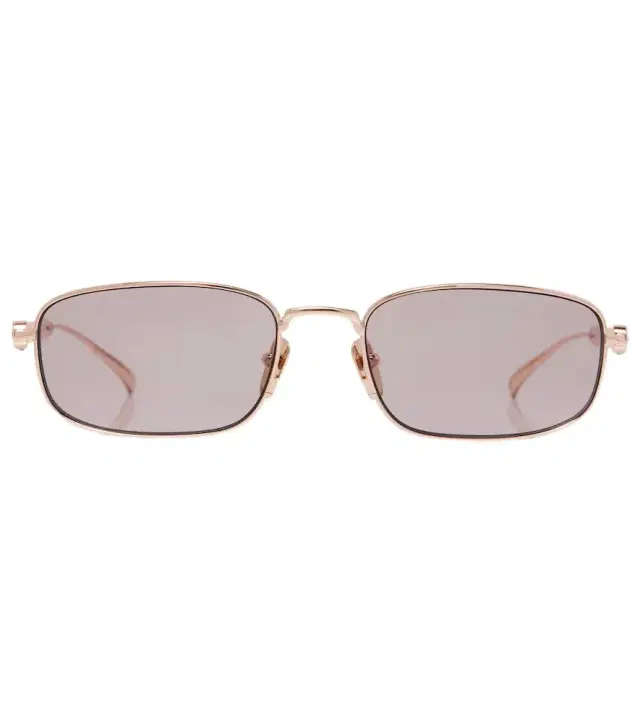 Bamboo rectangular sunglasses