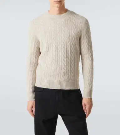 Arch4 Cable-knit cashmere sweater | Thumbnail 4