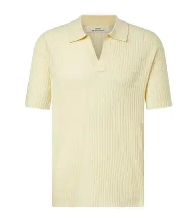 Arch4 Ribbed-knit cashmere polo shirt | Thumbnail 1