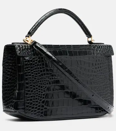 TOTEME Box Small croc-effect leather top-handle bag | Thumbnail 3
