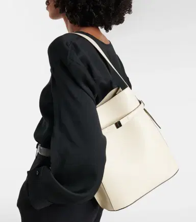 Toteme Large leather bucket bag | Thumbnail 4