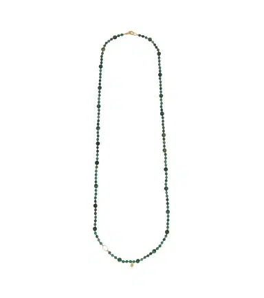 TOTEME Inifinity beaded necklace with jade | Thumbnail 1 TOTEME Inifinity beaded necklace with jade | Thumbnail 1