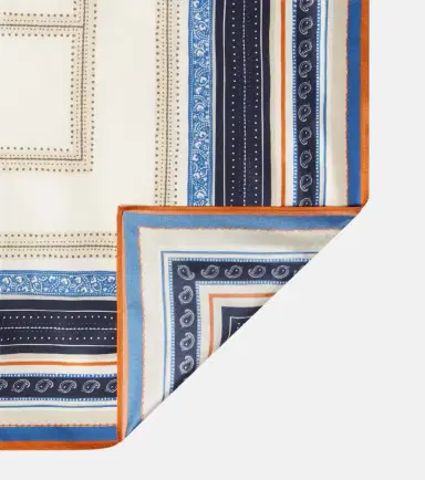 Toteme Printed silk twill scarf | Thumbnail 2